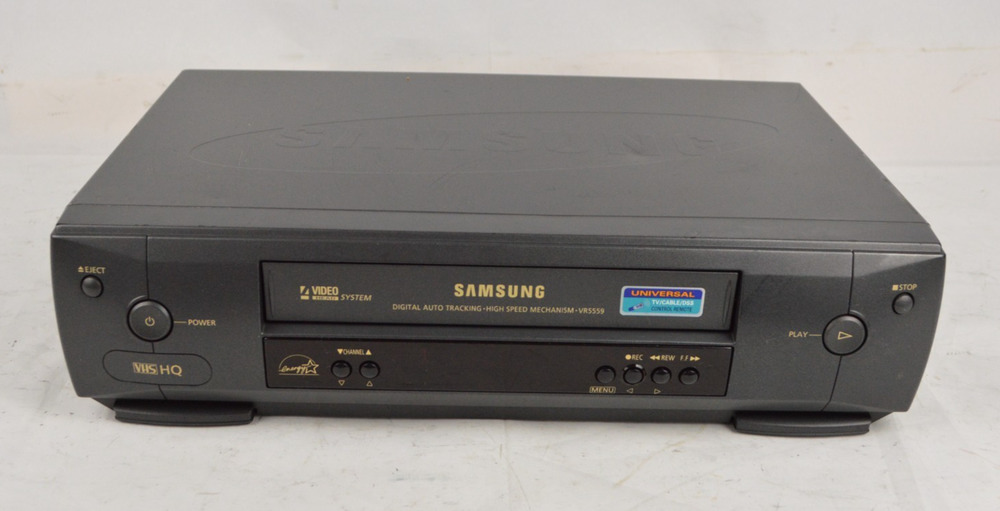 Samsung VR5559 4 Head VHS VCR Player Tested No Remote